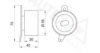 AUTEX 641705 Tensioner Pulley, timing belt